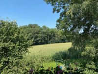 Blick vom Balkon des Wohn-/Schlafzimmers